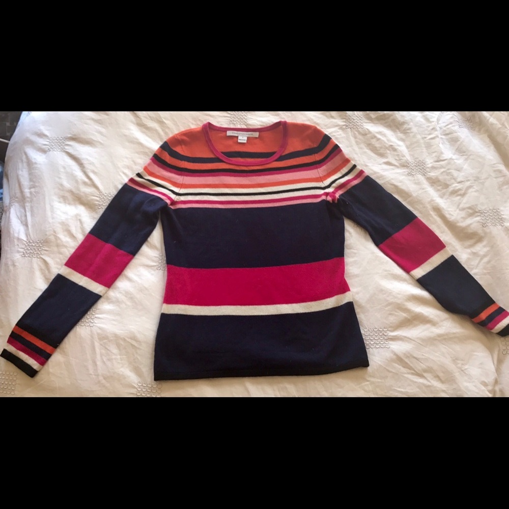 Diane von Furstenburg light wool sweater sz S